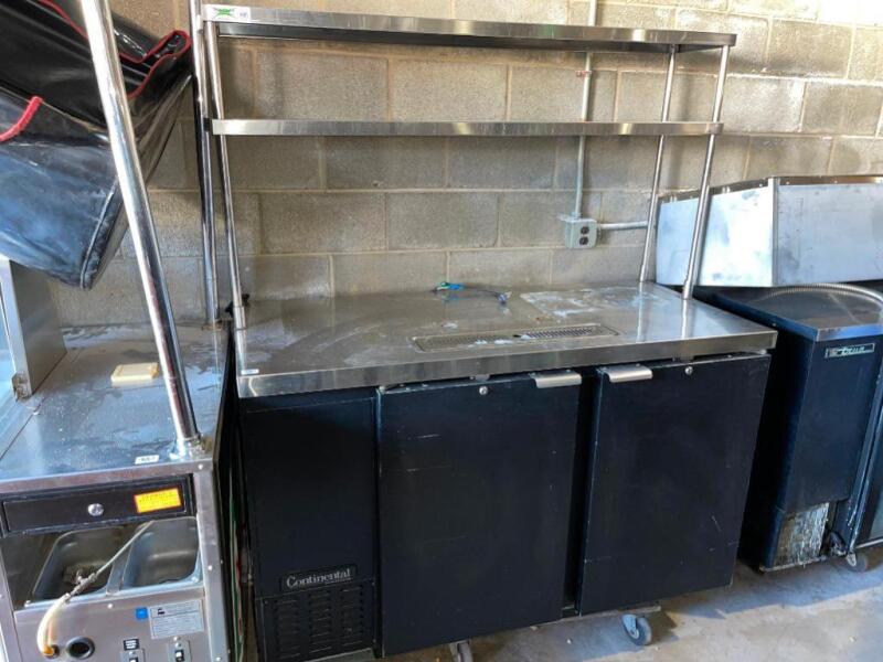 Continental Refrigerator/Kegerator with Shelving