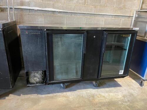 True Refrigeration 2 Compartment Back Bar Refrigeration Unit