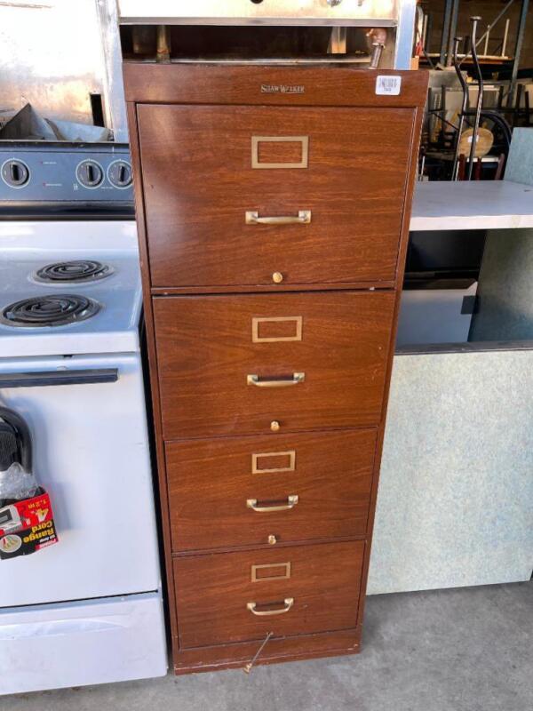 Shaw Walker 4 Drawer Filing Cabinet