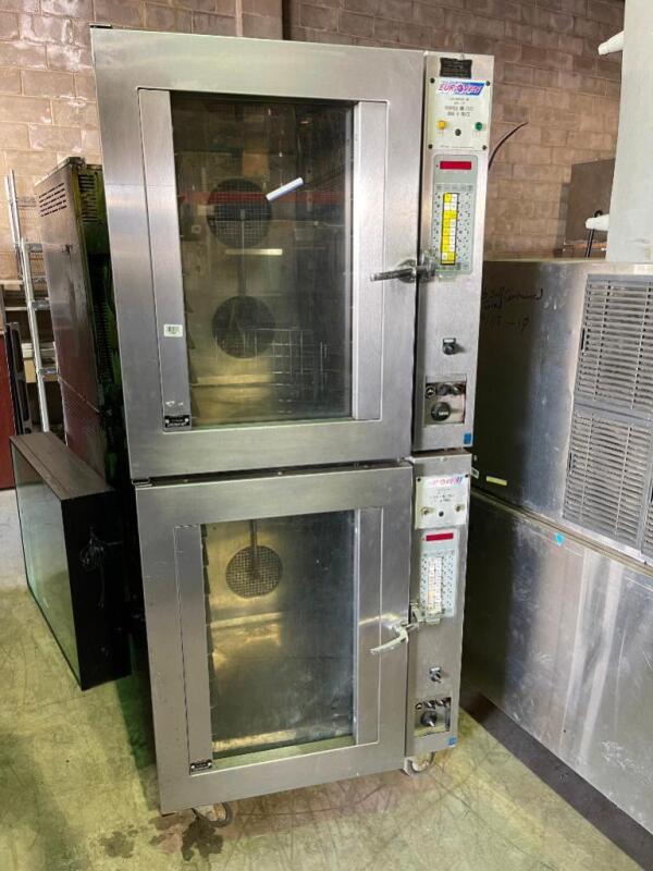 Euroven Double Oven on wheels