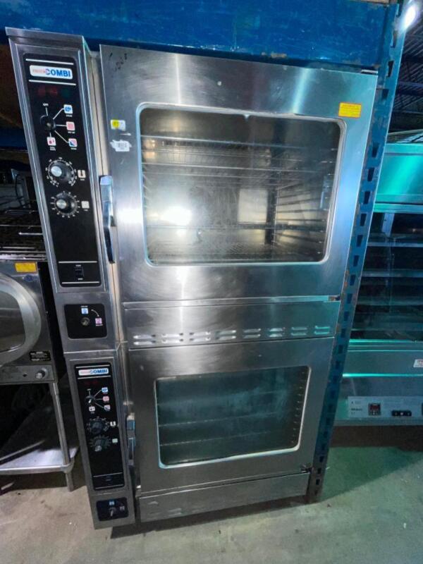 Blodgett Combi Double Decker Oven on wheels