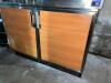 Back Bar refrigerator, 2 door - 2