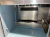 2 door worktop cooler with over shelves - 4