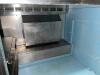 2 door worktop cooler with over shelves - 5