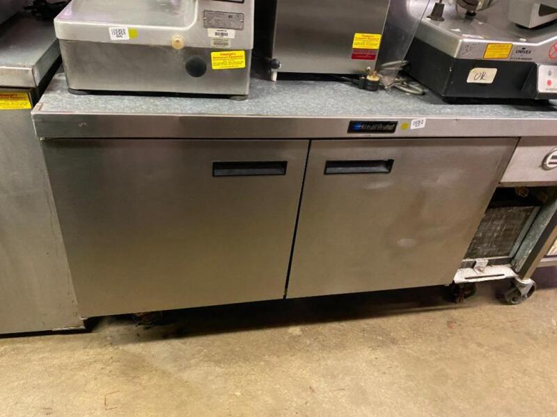 Delfield 2 Door Undercounter Refrigerator 