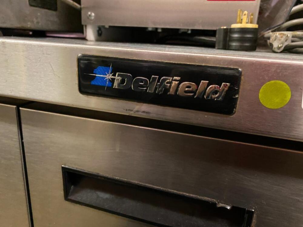 Delfield 2 Door Undercounter Refrigerator