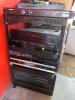 Lot of Assorted Used AV Equipment with black cart