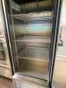 True Refrigeration Stainless Steel Reach-In Refrigerator with One Glass Door - 5