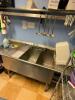 Large 3 Compartment Sink  - 5