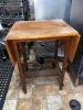 Wooden Drop Leaf Side Table - 2