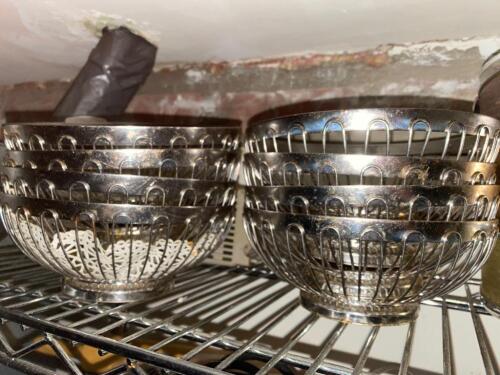 Stainless Steel Round Fruit/Bread Baskets