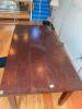 Large Rectangle Dining Table & 6 Chairs - 6