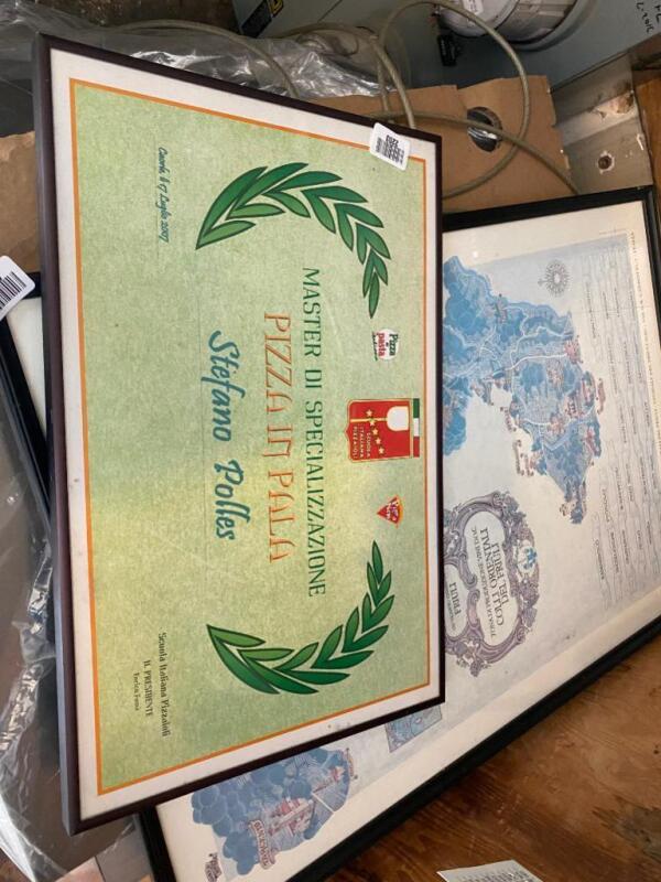 Frame with Certificate