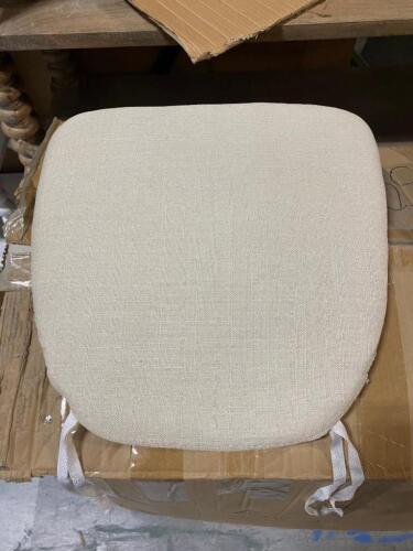 100 Brand New Natural Linen Tie Cushions - SQUARE Fronts