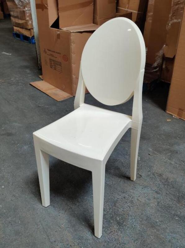 80 Brand New Stackable Polycarbonate Kage Chair