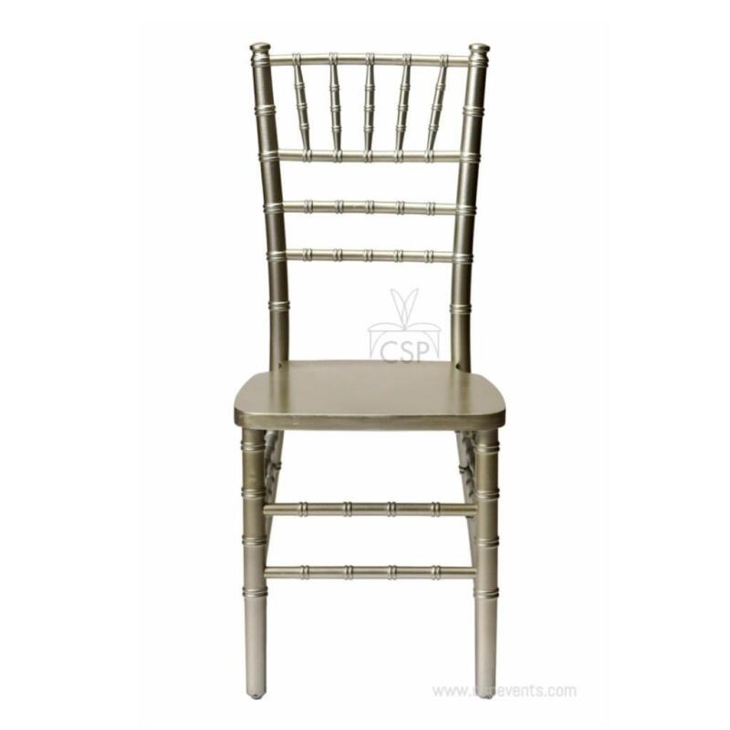 100 Brand New Champagne Stackable Chiavari Ballroom Chairs