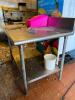 Stainless Steel Work Table with undershelf - 3