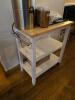 Wood Bar Cart - 2