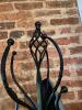 3 Wrought Iron Coat Racks - 2