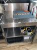 Glastender Underbar Glass Rack Storage Unit, Drainboard Top