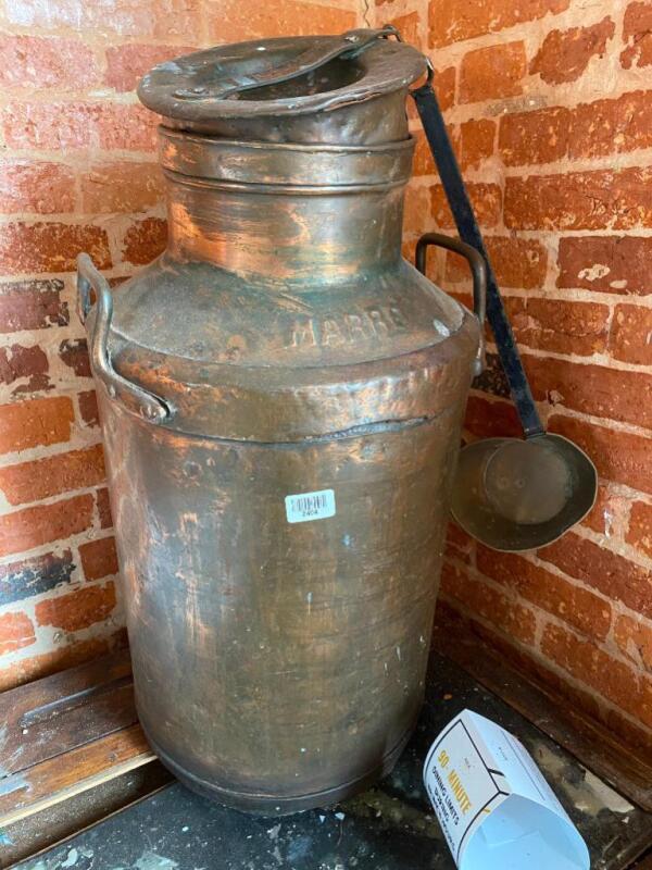 Decorative Iron Milk Jug