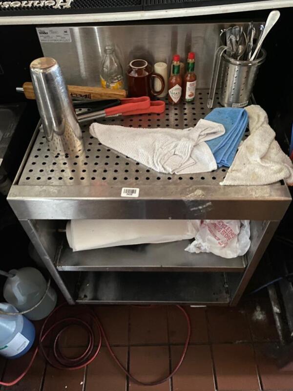 Glastender Drainboard Cabinet