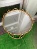 Decorative Table with mirror base - 3