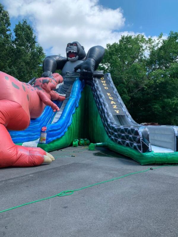 Kongo Crazy 28ft Triple Slide