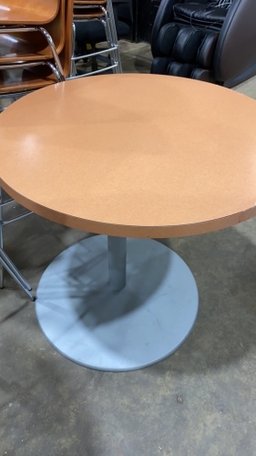 3 Round Tabletops with Bases