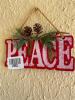 "Peace" Hanging Wall Decor