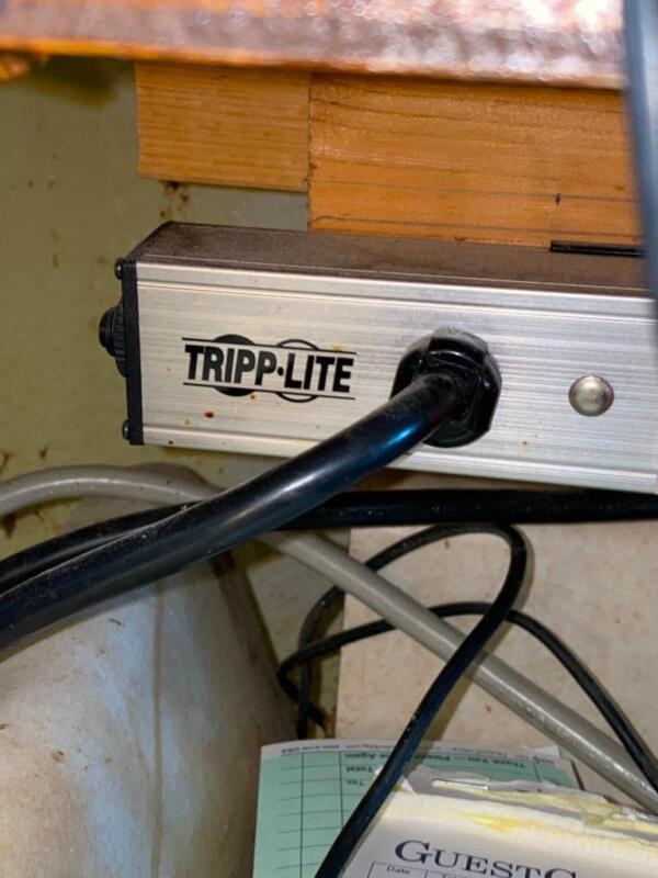 2 Tripp Lite Power Outlet Strips