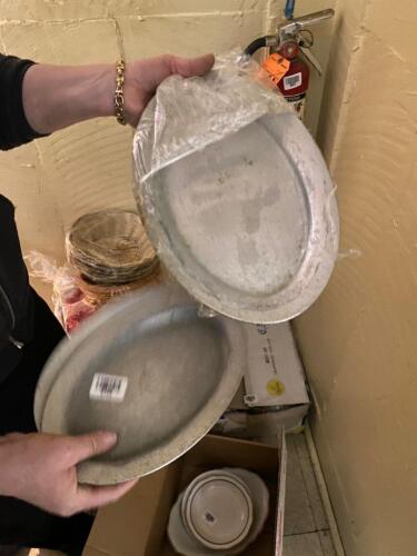 Metal Serving Platters