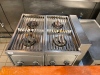 2 Double burner gas hot plates with cart - 3