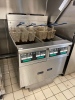 Dual fryer system with built in filtration - 2