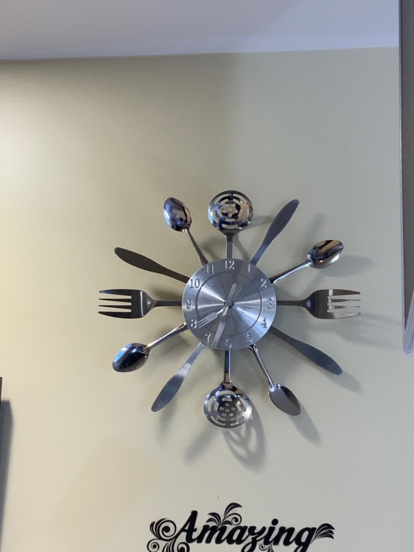 Utensil Clock