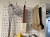 Pegboard with contents - 2