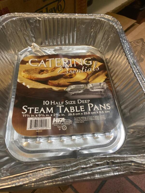 Catering Essentials Half Size Steam Table Pans