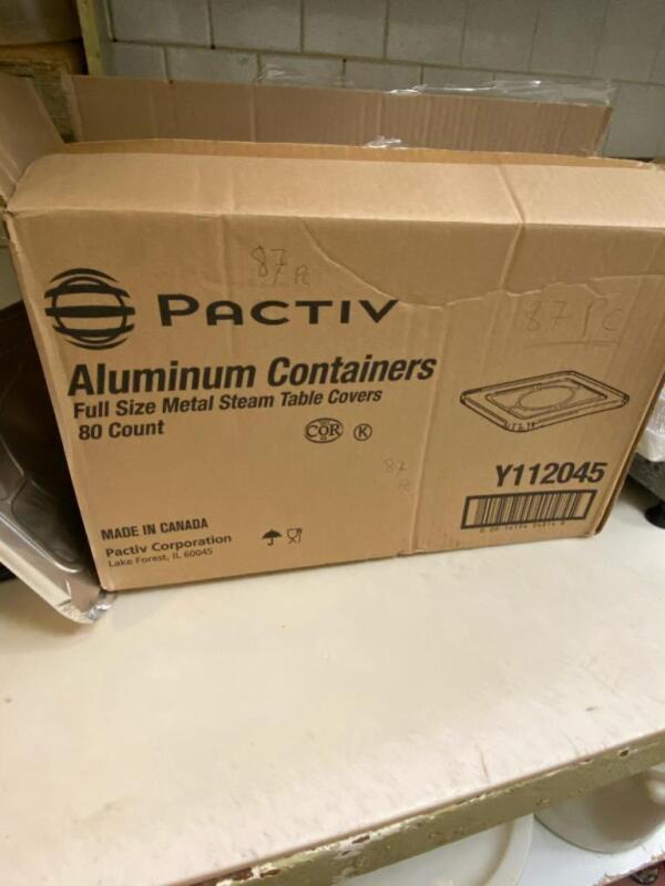 Pactiv Aluminum Container Covers