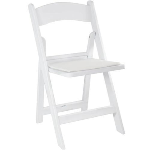 White Padded Chairs