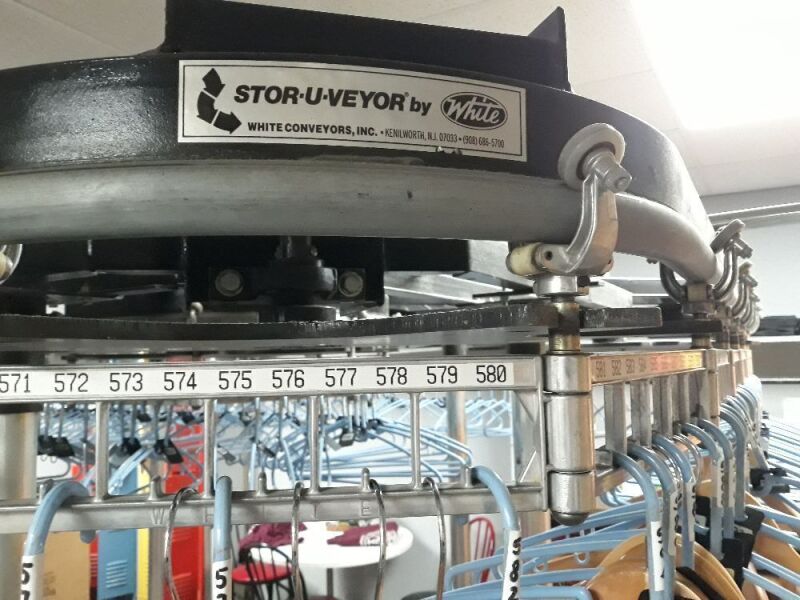 White STOR-U-VEYOR, Automatic Garment Conveyor