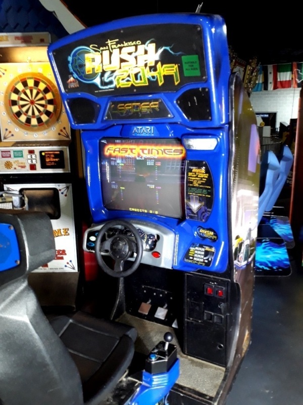 Atari Rush 2049 Sit down driving Game