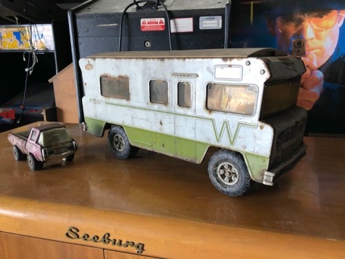 Vintage Metal Winnebago Toy