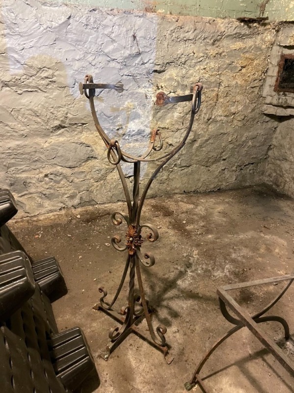 Rought Iron Plant Stand