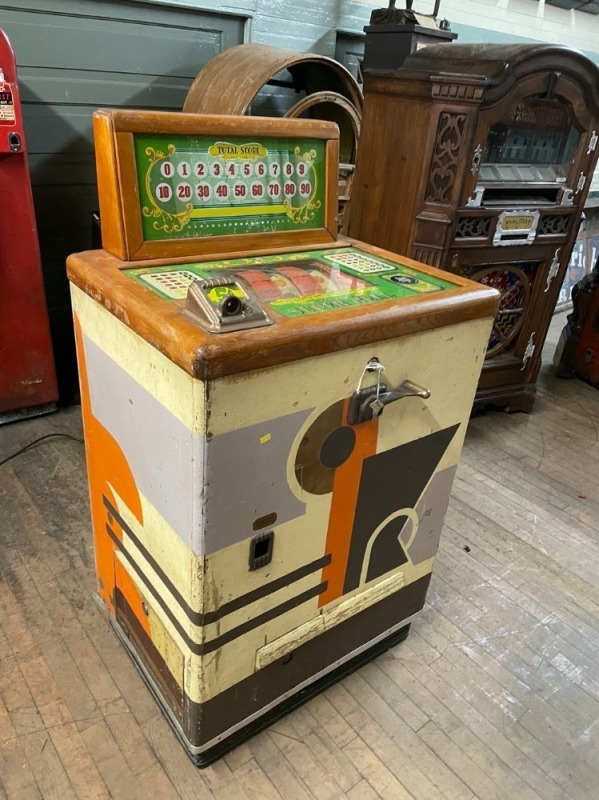 Keeney Superbell Console Slot Machine