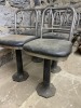 Lot of 8 Soda Fountain Diner Stools - 2