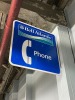 Bell Atlantic Telephone Flange Sign - 2