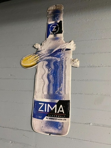 ZIMA Sign