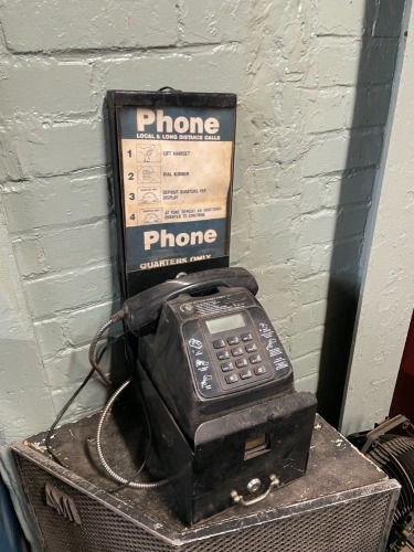 Contemporary Pay Phone