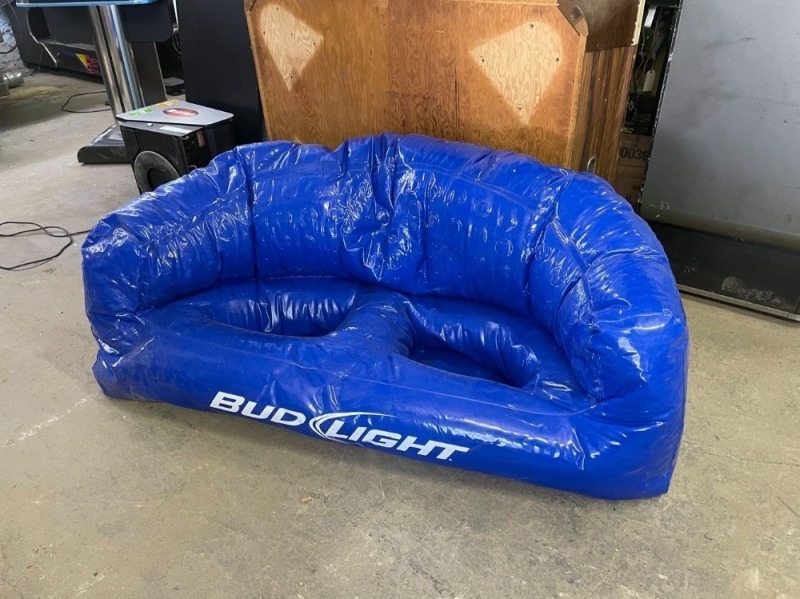 Inflatable Bud Light Couch