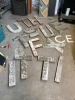 Lot of Assorted Wooden Letters